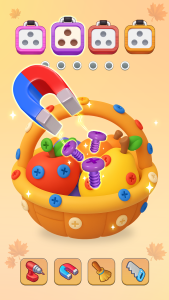 اسکرین شات 4 بازی Unscrew 3D - Pin Jam Puzzle