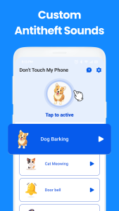 اسکرین شات 3 برنامه AntiTheft: Dont Touch My Phone