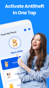 اسکرین شات 5 برنامه AntiTheft: Dont Touch My Phone