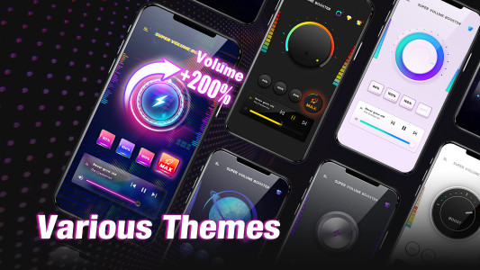 اسکرین شات 1 برنامه Volume Booster - Sound Booster