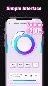 اسکرین شات برنامه Volume Booster - Sound Booster 8