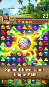 اسکرین شات بازی Jewels Island : Match 3 Puzzle 3