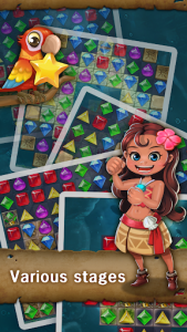 اسکرین شات بازی Jewels Island : Match 3 Puzzle 2