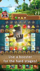 اسکرین شات بازی Jewels Island : Match 3 Puzzle 4
