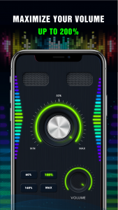 اسکرین شات برنامه Volume Booster & Equalizer 5