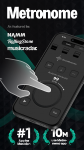 اسکرین شات 1 برنامه The Metronome by Soundbrenner