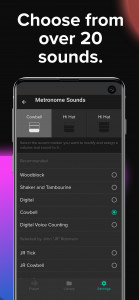 اسکرین شات برنامه The Metronome by Soundbrenner 6