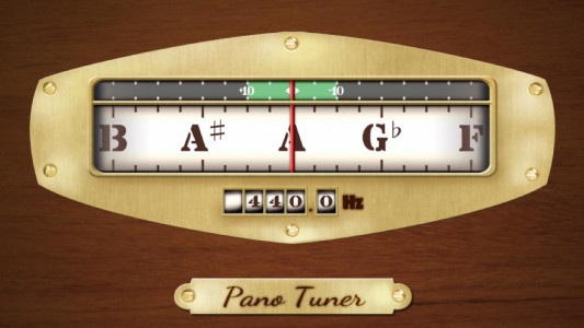 اسکرین شات برنامه Pano Tuner - Chromatic Tuner 2