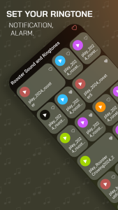 اسکرین شات 1 برنامه Hawk: Sounds & Ringtones