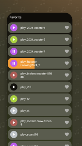 اسکرین شات 4 برنامه Rooster Sound: Ringtone, Alarm