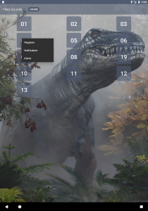 اسکرین شات برنامه Tyrannosaurus Rex Sounds 7