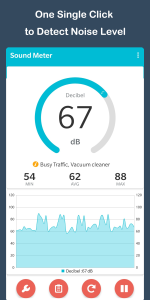 اسکرین شات 1 برنامه Sound Meter - Decibel Meter