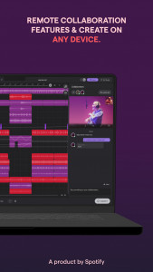 اسکرین شات برنامه Soundtrap Studio 2