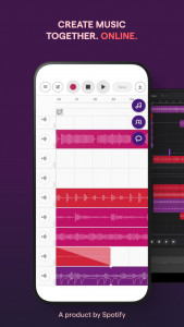 اسکرین شات برنامه Soundtrap Studio 1