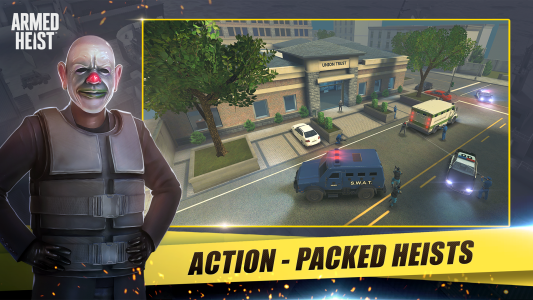 اسکرین شات 1 بازی Armed Heist: Shooting gun game