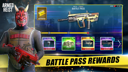 اسکرین شات 4 بازی Armed Heist: Shooting gun game