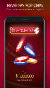 اسکرین شات بازی Blackjack! ♠️ Free Black Jack Casino Card Game 2