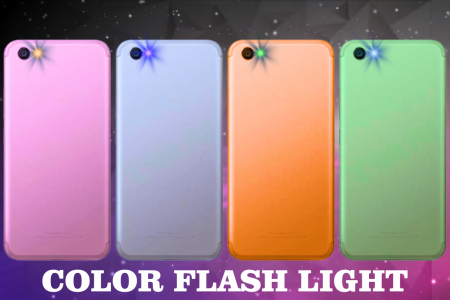 اسکرین شات برنامه Color Flash Light 2018 1