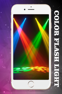 اسکرین شات برنامه Color Flash Light 2018 4