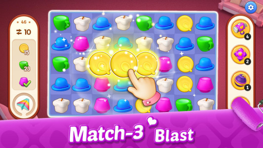 اسکرین شات 5 بازی My Home - Design Dreams