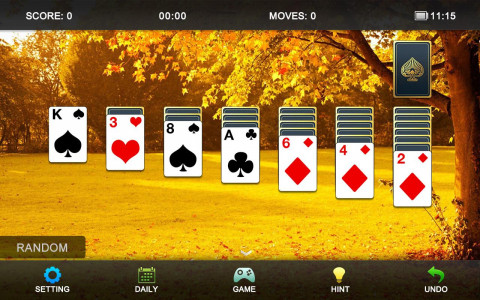 اسکرین شات بازی Solitaire! Classic Card Games 8