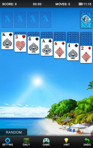 اسکرین شات بازی Solitaire! Classic Card Games 3