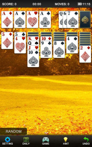اسکرین شات 4 بازی Solitaire! Classic Card Games