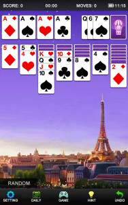 اسکرین شات بازی Solitaire! Classic Card Games 2