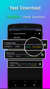 اسکرین شات برنامه DownHub: Video Downloader 2