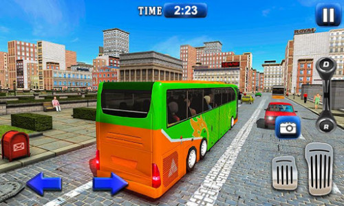 اسکرین شات بازی City Bus Wash Simulator: Gas Station Car Wash Game 4