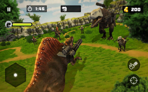 اسکرین شات بازی Dino Battle Simulator War Game 3