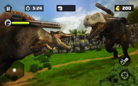 اسکرین شات بازی Dino Battle Simulator War Game 2