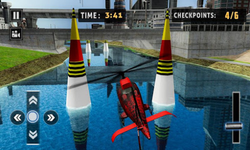 اسکرین شات بازی Flying Helicopter Simulator 2019: Heli Racer 3D 5