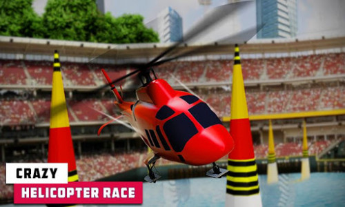 اسکرین شات بازی Flying Helicopter Simulator 2019: Heli Racer 3D 1