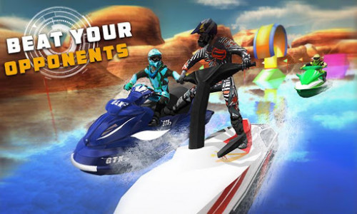 اسکرین شات بازی Jet Ski Water Racing Champion 3D 1