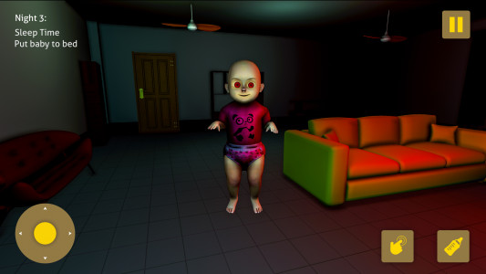 اسکرین شات بازی Pink Baby In Horror House 8