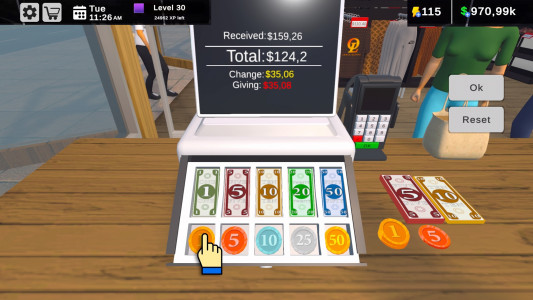 اسکرین شات 3 بازی Cloth Store Simulator 3D