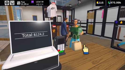 اسکرین شات 1 بازی Cloth Store Simulator 3D