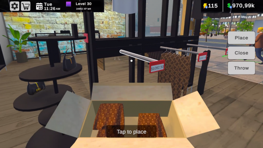 اسکرین شات 2 بازی Cloth Store Simulator 3D
