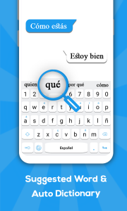 اسکرین شات 3 برنامه Spanish keyboard