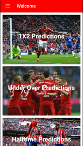 اسکرین شات برنامه Daily Betting Predictions Statistics 1