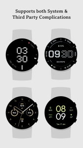 اسکرین شات 4 برنامه Muviz Watch Faces Collection