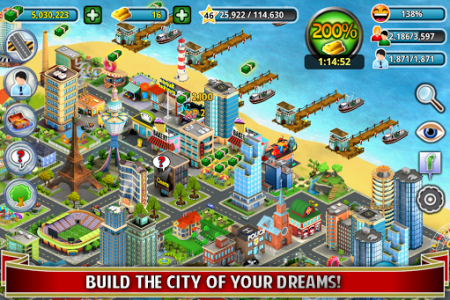 اسکرین شات بازی City Island ™: Builder Tycoon 1