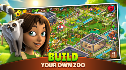 اسکرین شات 1 بازی Zoo Life: Animal Park Game Fun