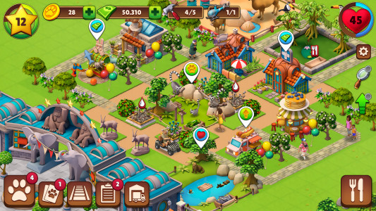 اسکرین شات 8 بازی Zoo Life: Animal Park Game
