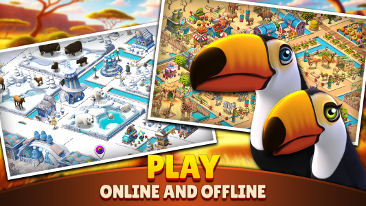 اسکرین شات 4 بازی Zoo Life: Animal Park Game Jam