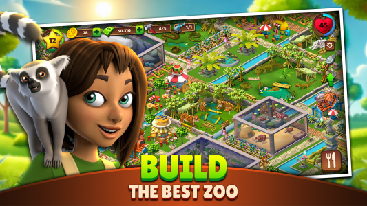 اسکرین شات بازی Zoo Life: Animal Park Game 1