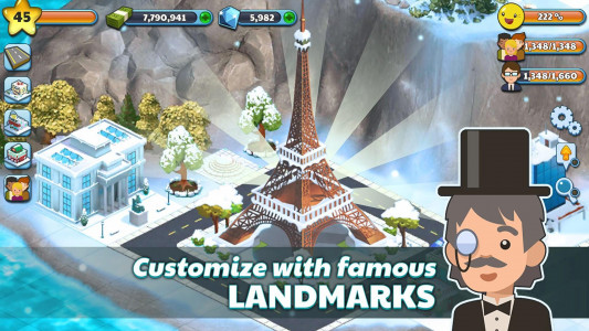 اسکرین شات بازی Snow Town - Ice Village City 3