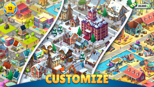 اسکرین شات بازی Cozy Town: City Building Game 5