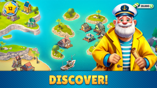 اسکرین شات 6 بازی Cozy Town: City Building Game